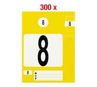 KS Tools Set di portachiavi, giallo, 300pz. Quantità:1