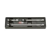 KS Tools Set di prolunghe CHROMEplus 3/8" con blocco, 3pz. Quantità:1