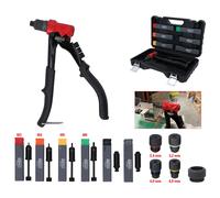 KS TOOLS Set Di Punzoni A Mano 3 In 1, 12 Pezzi.