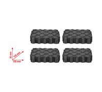 KS Tools 160.0391-TD Serie supporti universali in gomma per ponte sollevatore, 4 pz