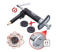 KS Tools Set universale di utensili di riposizionamento del pistoncino del freno con mandrino ad aria compressa, 3pz. Quantità:1