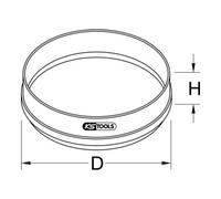 KS Tools Setaccio sabbia Ø 420 mm, legno Quantità:1