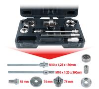 KS Tools Silentlager-Werkzeug-Satz, VAG Vorderachskonsole, 8-tlg. (700.1650)