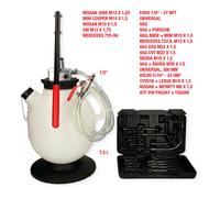 KS Tools Sistema di riempimento olio del cambio con set adattatori da 20pz. Quantità:1