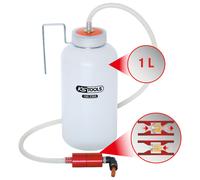 KS TOOLS Sistemi Frizione Easy-Ventil-Entlüfter Con Auffangflasche 150.2305