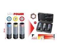 KS Tools Slimpower Impact-Stecknuss-Satz 3-tlg 1/2 Cerchi 515.0990 Forza