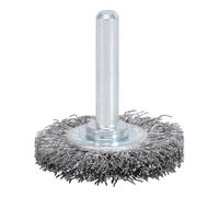 KS Tools Spazzola a disco in filo d'acciaio inox 0,3mm, Ø60mm Quantità:1