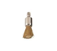 KS Tools 152.1384 Spazzola a pennello con filo in ottone ondulato