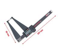 KS TOOLS Spessimetro Digitale Per Dischi Freno LKW, Cambio mm/Inch