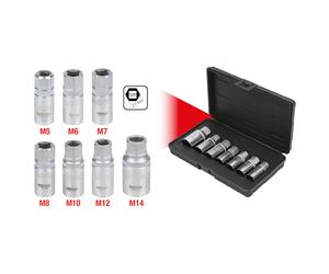 KS TOOLS Stehbolzen-Ausdreher-Satz, 7-tlg