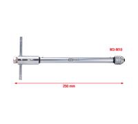 KS Tools Supporto per utensili con cricchetto reversibile, 250mm Quantità:1