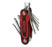 KS Tools Supporto pieghevole CHROMEplus per chiavi esagonali, a sfera, 8pz. Quantità:1