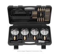 KS TOOLS Synchron-Vergaser-Testgerät Con 4 Synchronuhren, 28-tlg. 150.3600