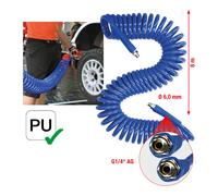 KS Tools Tubo a spirale per aria compressa in PU, Ø 6mm Quantità:1
