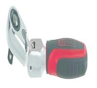 KS Tools Ultimate 922.1504 - Cricchetto articolato, 72 denti, 1/4", 140 mm