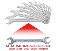 KS TOOLS ULTIMATE+ Set Di Chiavi A Nastro Doppio 12 Pezzi Chiavi 6x7-30x32