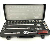 KS Tools Ultimateplus 3/8 " Set Chiavi a Bussola Cricchetto Chiave Ks Borsa