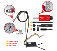 KS TOOLS Unità Idraulica 16T Con Pompa Idraulica E Manometro 15 Pezzi 440.0575