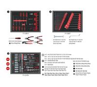 KS Tools 713.0215 set di strumenti meccanici 215 [713.0215]