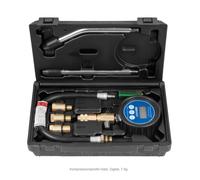 KS TOOLS Universale Kompressionsprüfer-satz, Digitale, 7-tlg. 152.2030