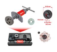 KS TOOLS Universale Pistoni Freno Pressione E Torsione Dispositivo Kit 4-tlg