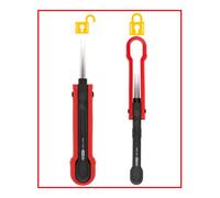 KS Tools 150.1263 Utensile di sblocco per connettore rotondo/boccole per connettore rotondo 2,3 mm (AMP Tyco 2,3, Delphi 2,3, GHW 2,3)