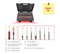KS Tools Utensili di sblocco, 7pz., per contatti a spina Renault / PSA Quantità:1