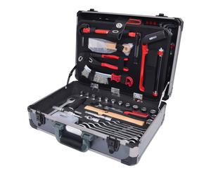 KS Tools Valigetta portautensili 1/4"+1/2" per sanitari, 95pz. Quantità:1