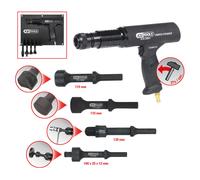 Ks tools Vibro-Power Set di Bulini e Scalpelli per Martello Pneumatico, 6-tlg.