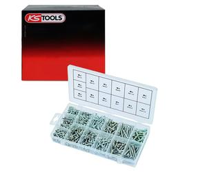 KS TOOLS VITI A TESTA SFERICA SET ASSORTIMENTO 550 Pezzi M4-M10