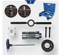 KS TOOLS Werkzeug-maschinen GmbH utensile di montaggio per ammortizzatori con molla di arresto tensione 8 pezzi (BT651100) NEW