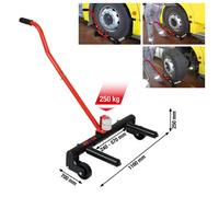 KS TOOLS XXL Sollevatore Di Ruote, 250kg Trasporto Di Pneumatici E Cerchi