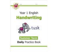 KS1 Handwriting Year 1 Daily Practice Book: Summer Term