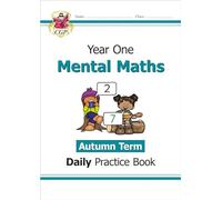 KS1 Mental Maths Year 1 Daily Practice Book: Autumn Term