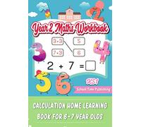 KS1 Year 2 Maths Workbook: Calculation Home Learning Book for 6-7 Year Olds