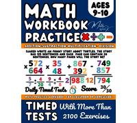 KS2 Maths Workbook Year 5, Maths Book for 9-10 Year Old, Addition, Subtraction, Multiplication, Division , Fractions, Word Problems: Adding, ... and Revision ( Kids Ages 9-10 ), Grade 4