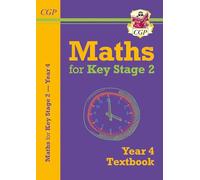 CGP Books KS2 Maths Year 4 Textbook (Tascabile) CGP Year 4 Maths