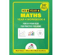 KS2 Maths Year 4 Workbook for Ages 8-9: Fun Practice for Home (Merit Tutors)