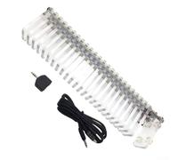 KS25 Musica per spettro Audio Visualizer VU Tower Kit con display a LED a 16 segmenti 8 modalità Alimentazione USB Ingresso audio 35 mm Guadagno regolabile Power-Off