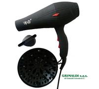 KS2700 DPM ASCIUGACAPELLI PROFESSIONALE CON DIFFUSORE PHON 2000W 2 VELOCITÁ NERO