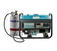 KS2900G Generatore Alimentazione Emergenza 6,5PS Benzina Gas LPG 2,9KW 2x 16A