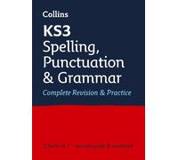 KS3 Spelling, Punctuation and Grammar All-in-One Complete Revision a (Tascabile)