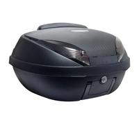 KS52N2 S-LINE X-PLOR BAULETTO 52 LITRI CARBONIO CON SCHIENALINO UNIVERSALE