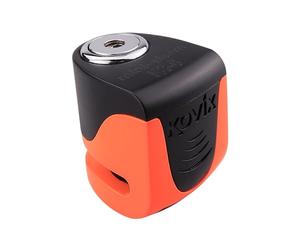 KS6 Series - BLOCCADISCO con Allarme Ricarica USB Colore Fluo Orange KS6-FO