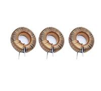 KS90-125A 23mm 8UH 33UH 47UH 100UH-330UH Verticale Orizzontale Sendust Fe-Si-Al Induttore ad avvolgimento anulare con nucleo ad anello magnetico toroidale(Horizontal,8UH-1.6mm Wire-15A)