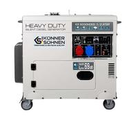 Ks9200hdes-1/3atsr Generatore di Emergenza 400V Diesel Notstromerzeuger 7.5kW