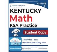 KSA Online Assessments and 7th Grade Math Practice Workbook, Student Copy: KSA Study Guide