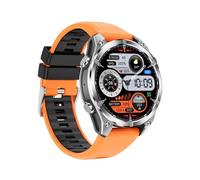 Ksaipx Smart Watch AI con AMOLED da 1,4 pollici | Impermeabile 3 ATM, monitor dell'ambiente in tempo reale e SOS | 50+ modalità sportive e torcia a LED