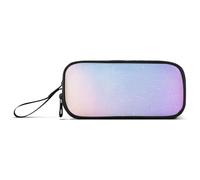 Ksajwzf Astuccio di grande capacità, con unicorno arcobaleno, astratto, 3 scomparti, portapenne, organizer per cancelleria, per scuola, ragazza, ragazzo, adolescente, Multi, Zaino per la scuola