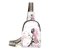 Ksajwzf Marsupio estivo con farfalla e animali, borsa a tracolla, idea regalo per donne, alla moda, da donna, Multi